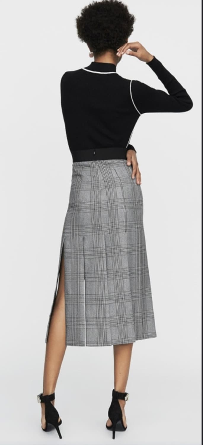 마쥬 플레이드 체크 스커트 38사이즈 상품이미지3