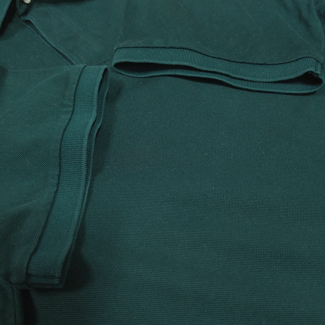 [105] 헤지스 딥 그린 퍼피 코튼 PK 반팔 카라티셔츠 상품이미지6