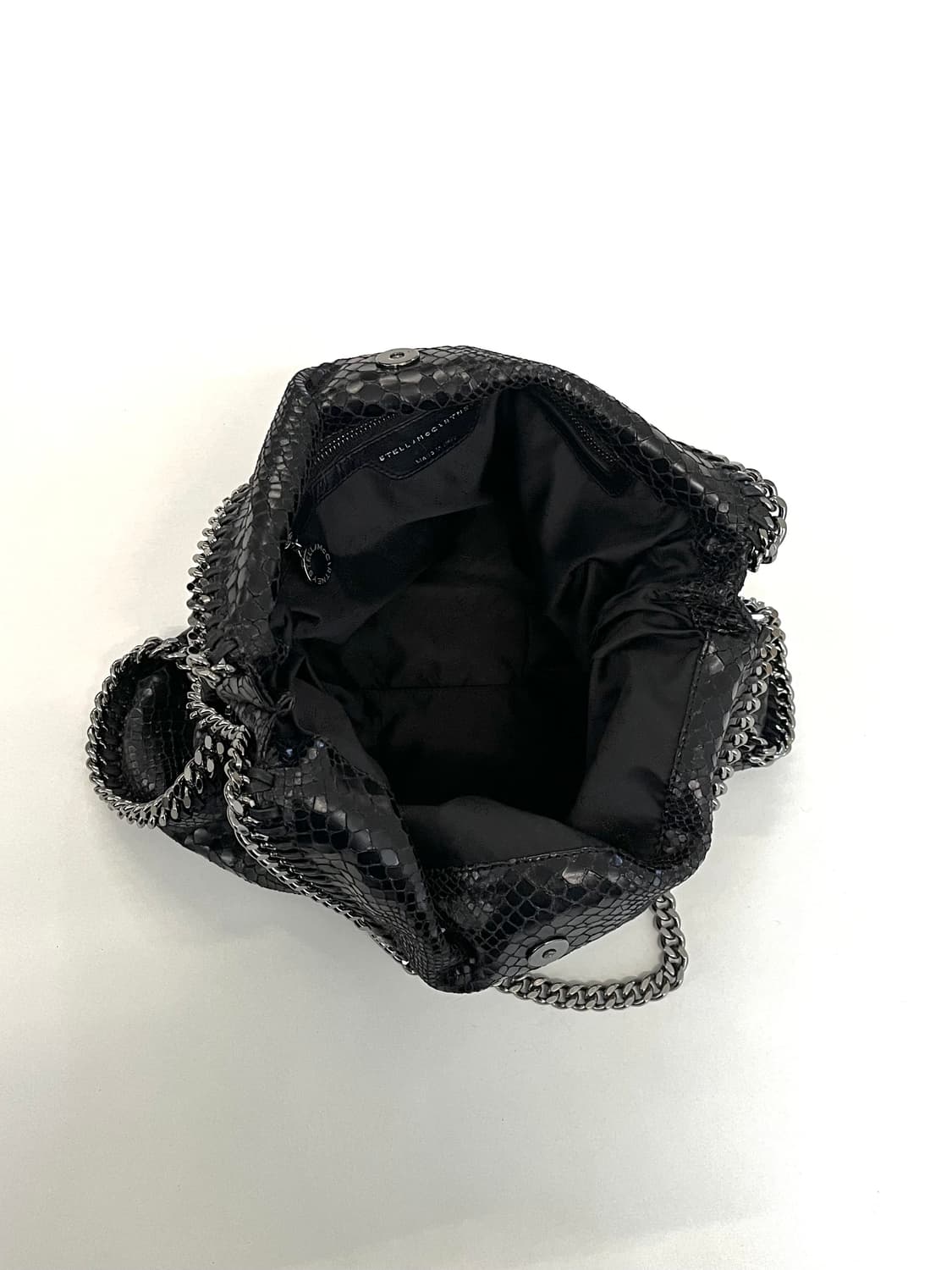 스텔라 매카트니 파이톤 레더 체인 팔라벨라백 상품이미지6