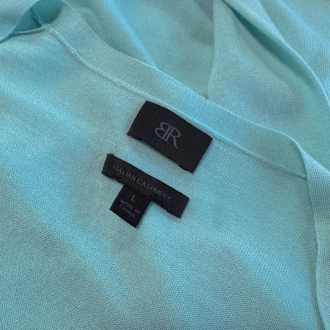 캐시미어 100% 브이넥 니트 가디건 상품이미지2