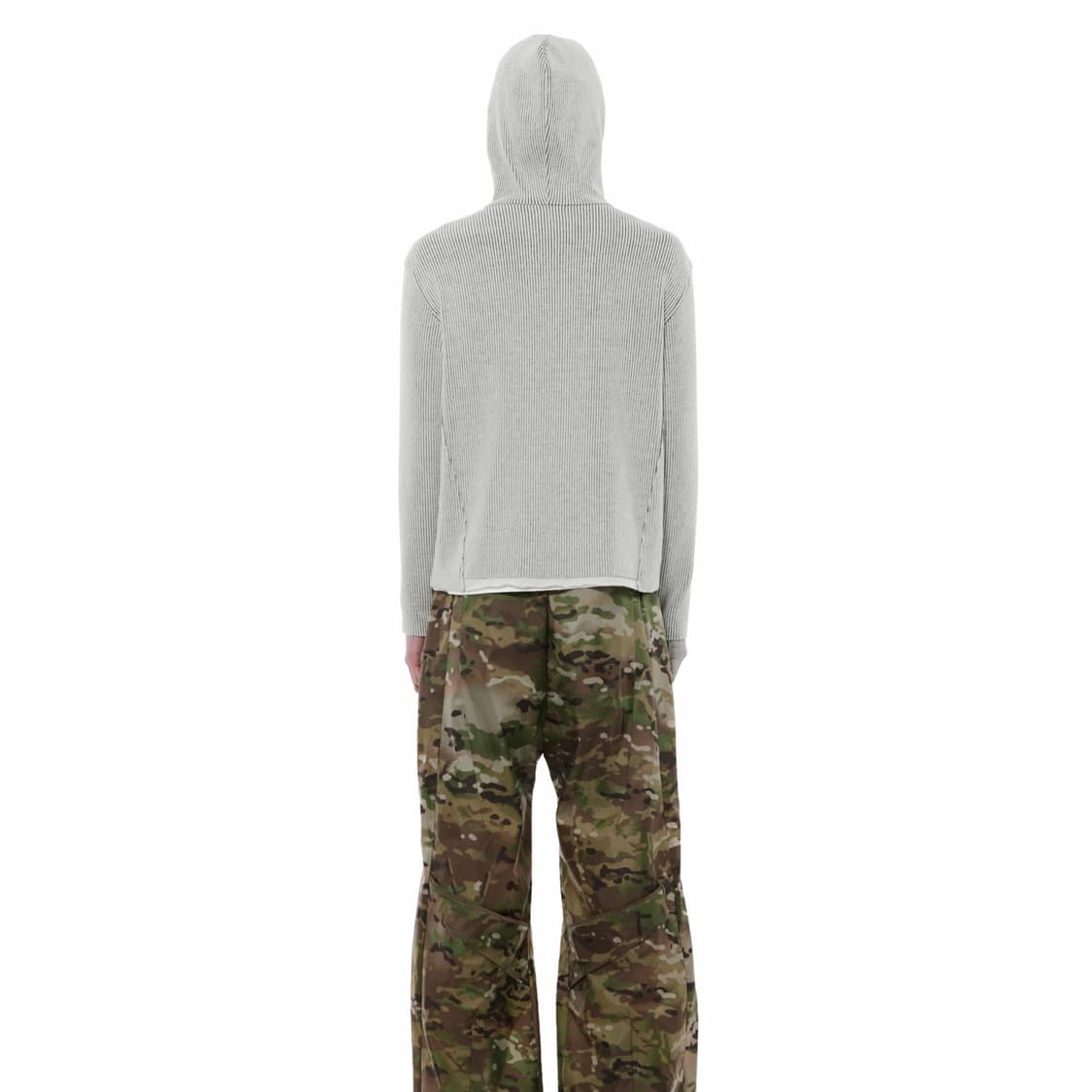 EP.9 01 HOODIE ZIP UP IVORY (XS) 상품이미지6