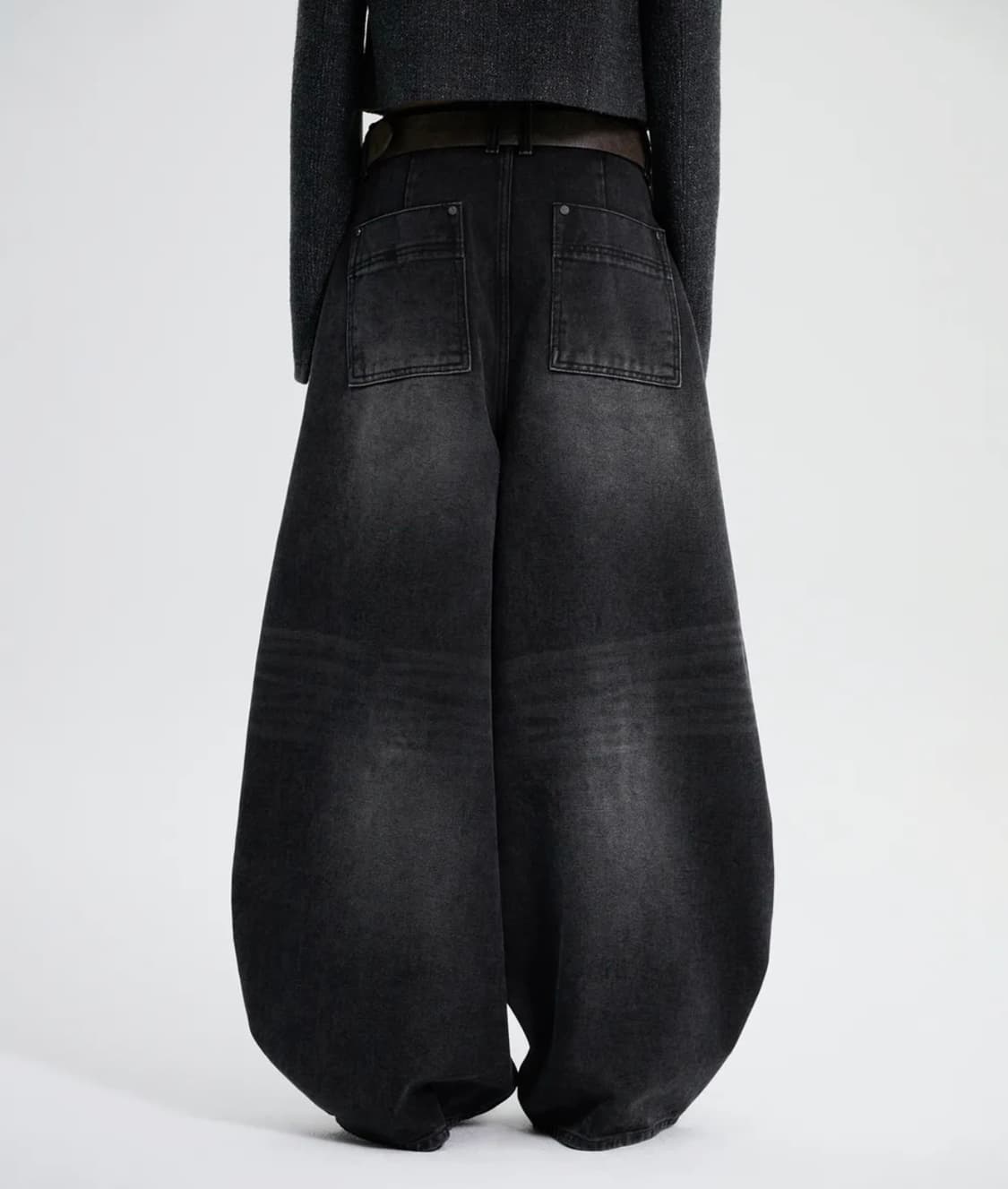 트리밍버드 Balloon Fit Damage Denim Pants 상품이미지2