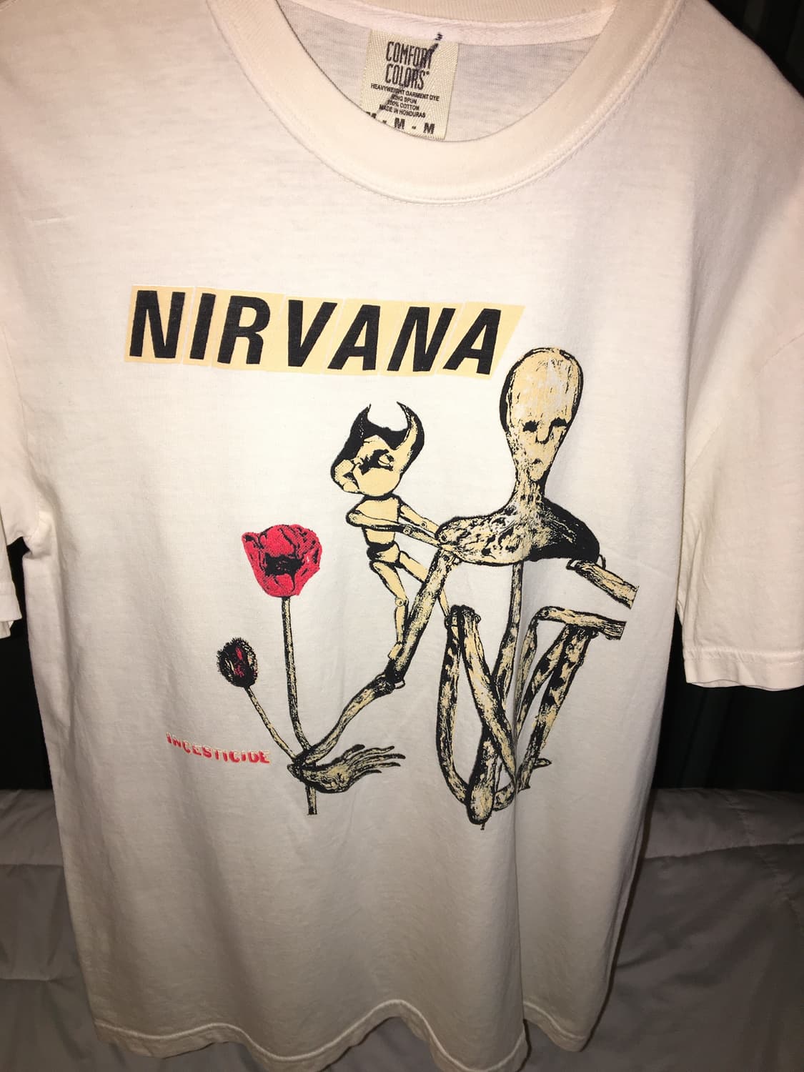 Nirvana Incesticide 반팔 티셔츠 상품이미지2