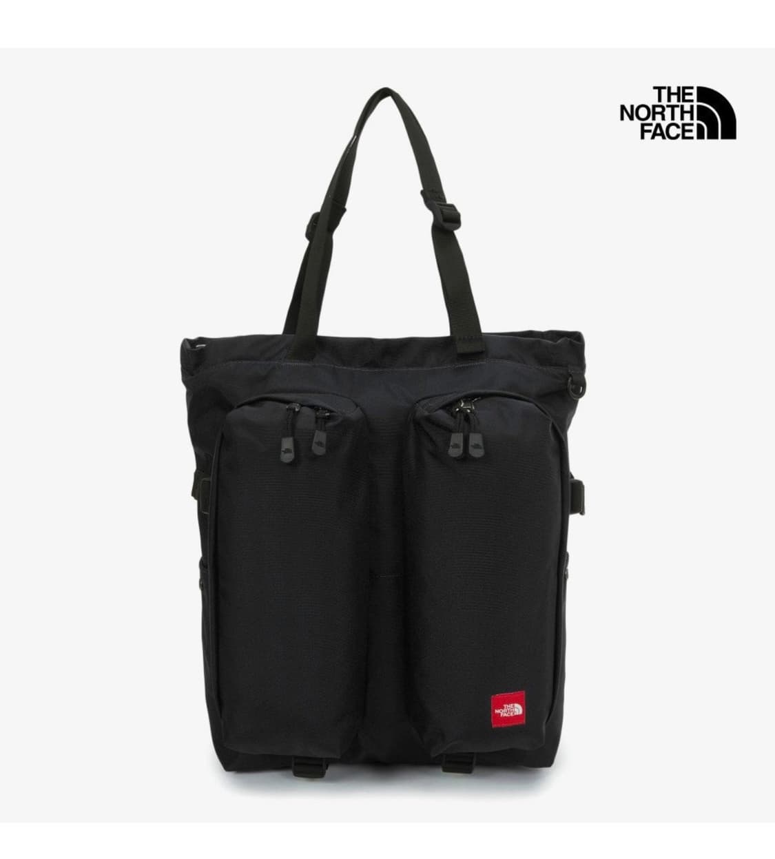 노스페이스 TNF 레드 박스 토트백 - 블랙 상품이미지1