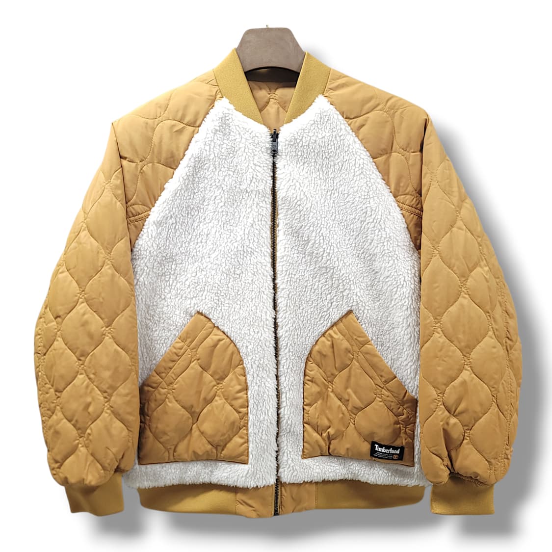 [M] 팀버랜드 브라운 리버시블 퀼팅 봄버 자켓 상품이미지2