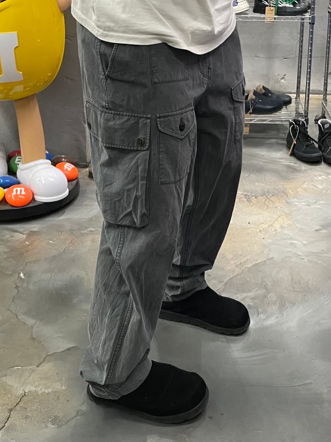 이스트로그 멀티포켓 워싱 카고팬츠 상품이미지9