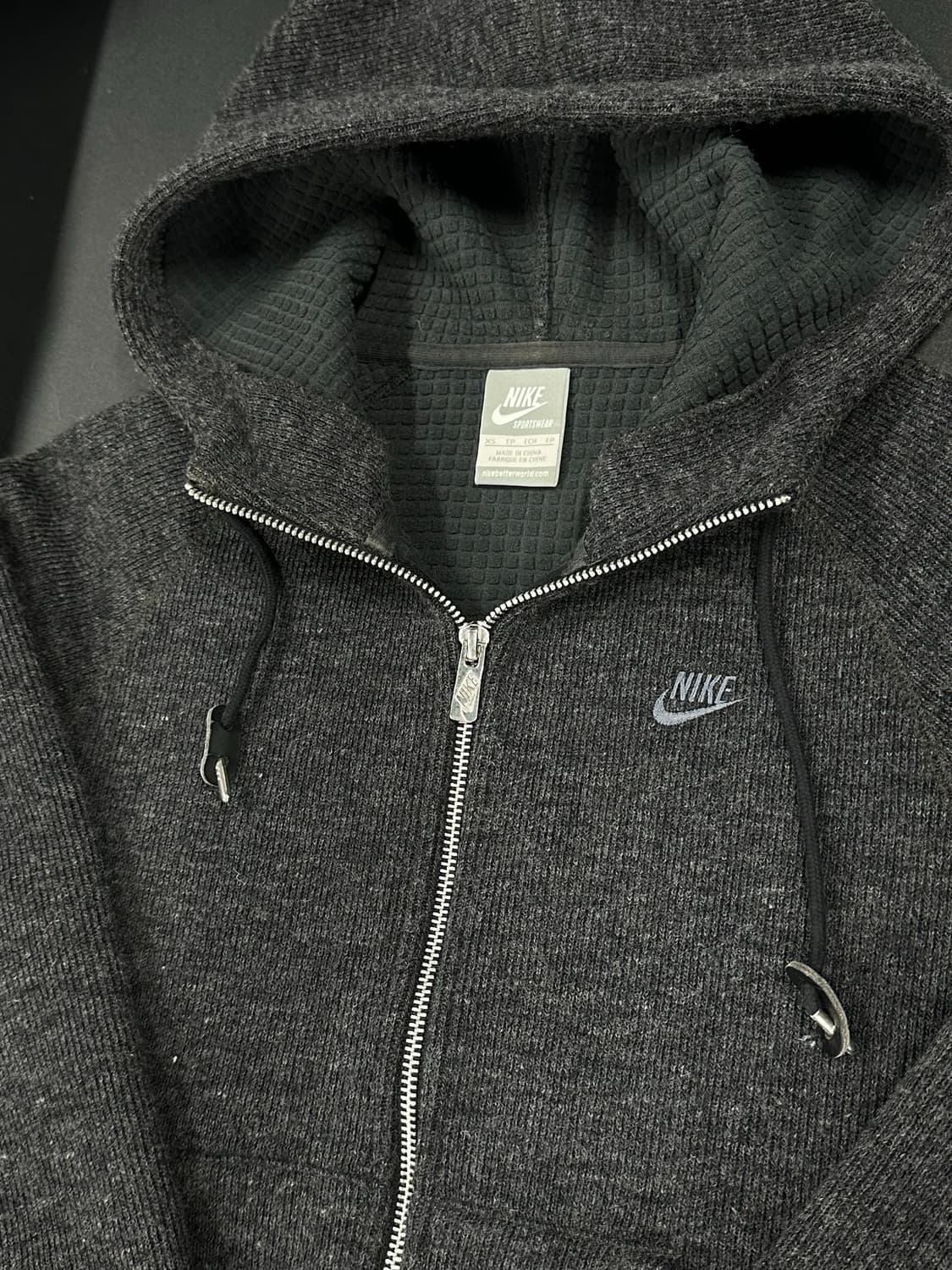 나이키 니트 후드 집업 자켓 상품이미지4
