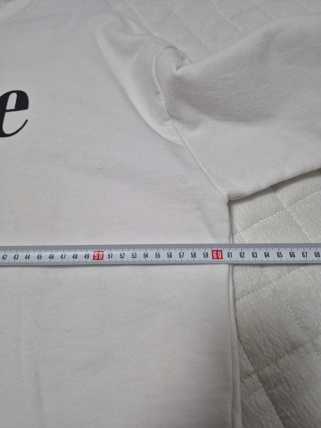 아크네 스튜디오 Acne 로고 맨투맨 화이트 남녀공용M사이즈 상품이미지8