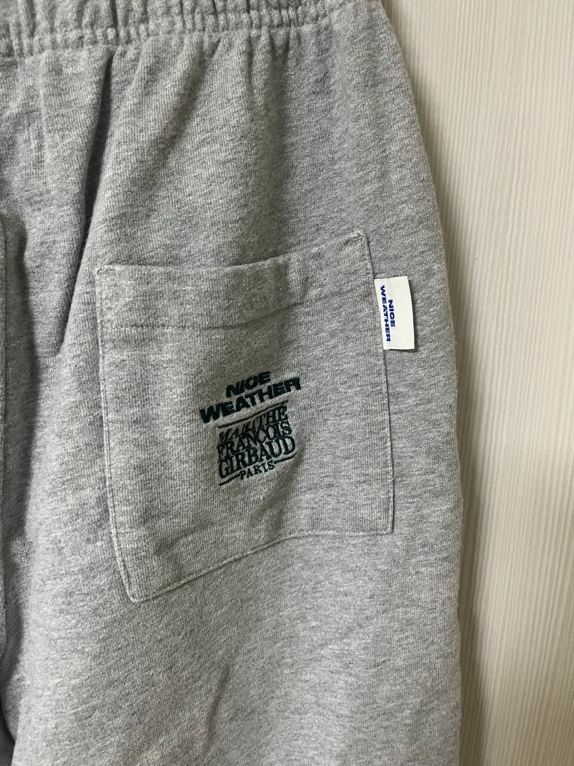 마리떼X나이스웨더 조거 팬츠 S 상품이미지5