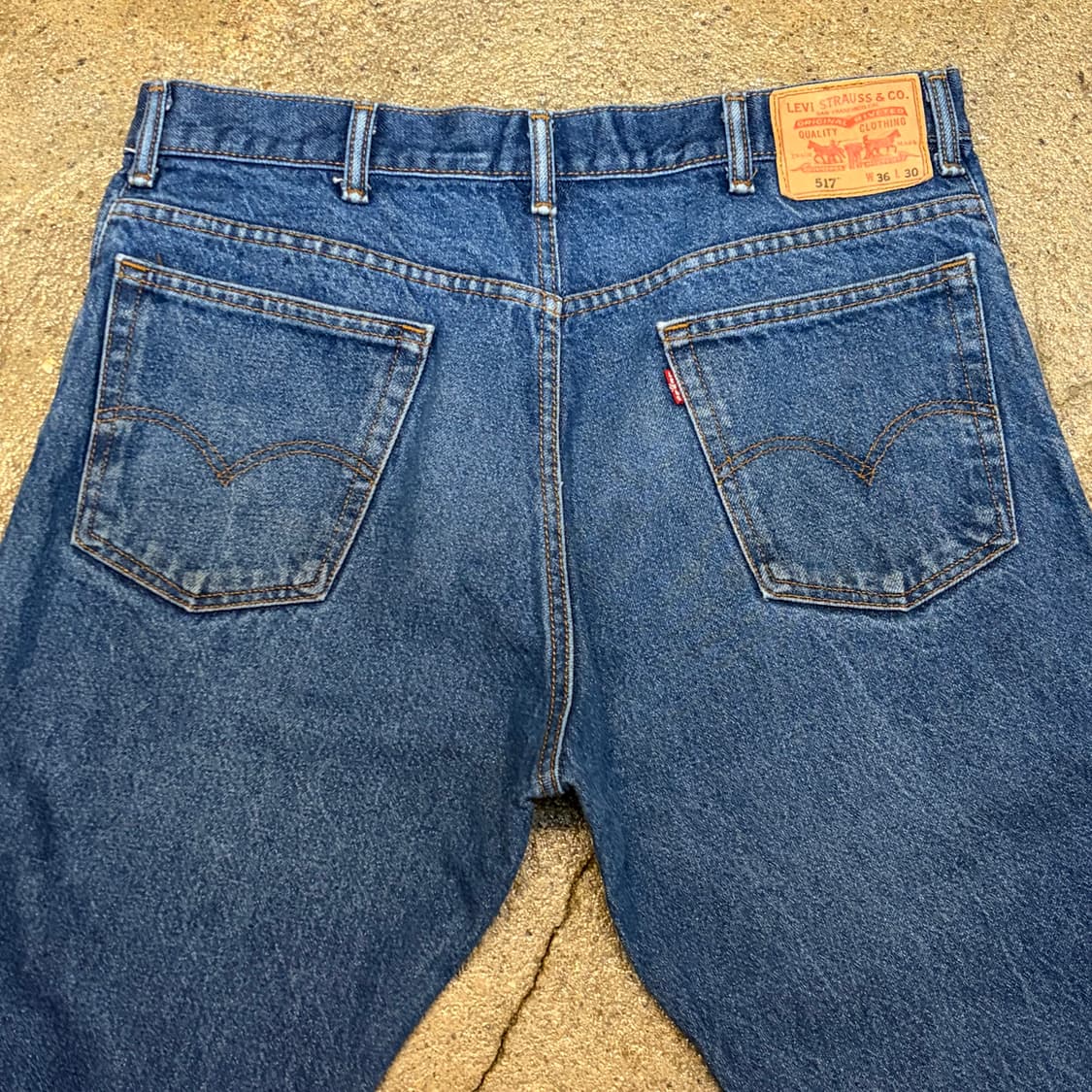 00s 미국 빈티지 리바이스 517 부츠컷 청바지 데님팬츠 상품이미지7