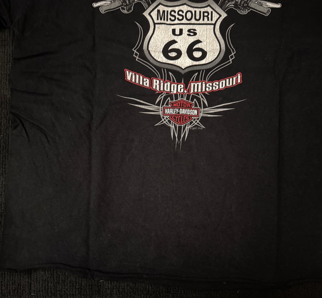 [L] 할리 데이비슨 반팔 티셔츠 상품이미지3