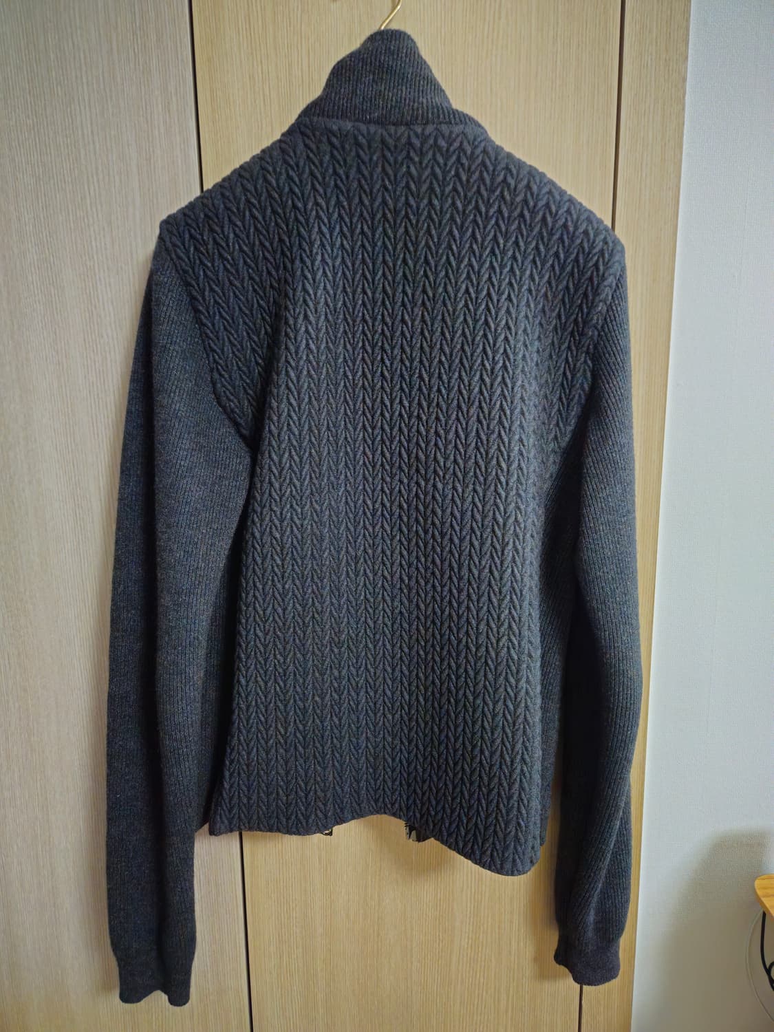 [50]100size 돌체앤가바나 해비 캐시미어 100 집업 상품이미지2