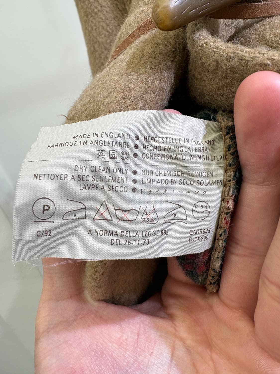 GLOVERALL (Made in England) 더플코트 상품이미지9