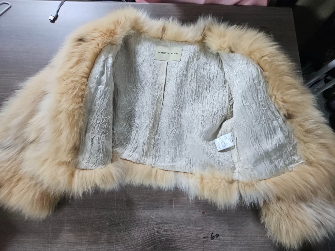 봄빅스엠무어 리얼폭스 퍼 숏 코트 66 상품이미지3