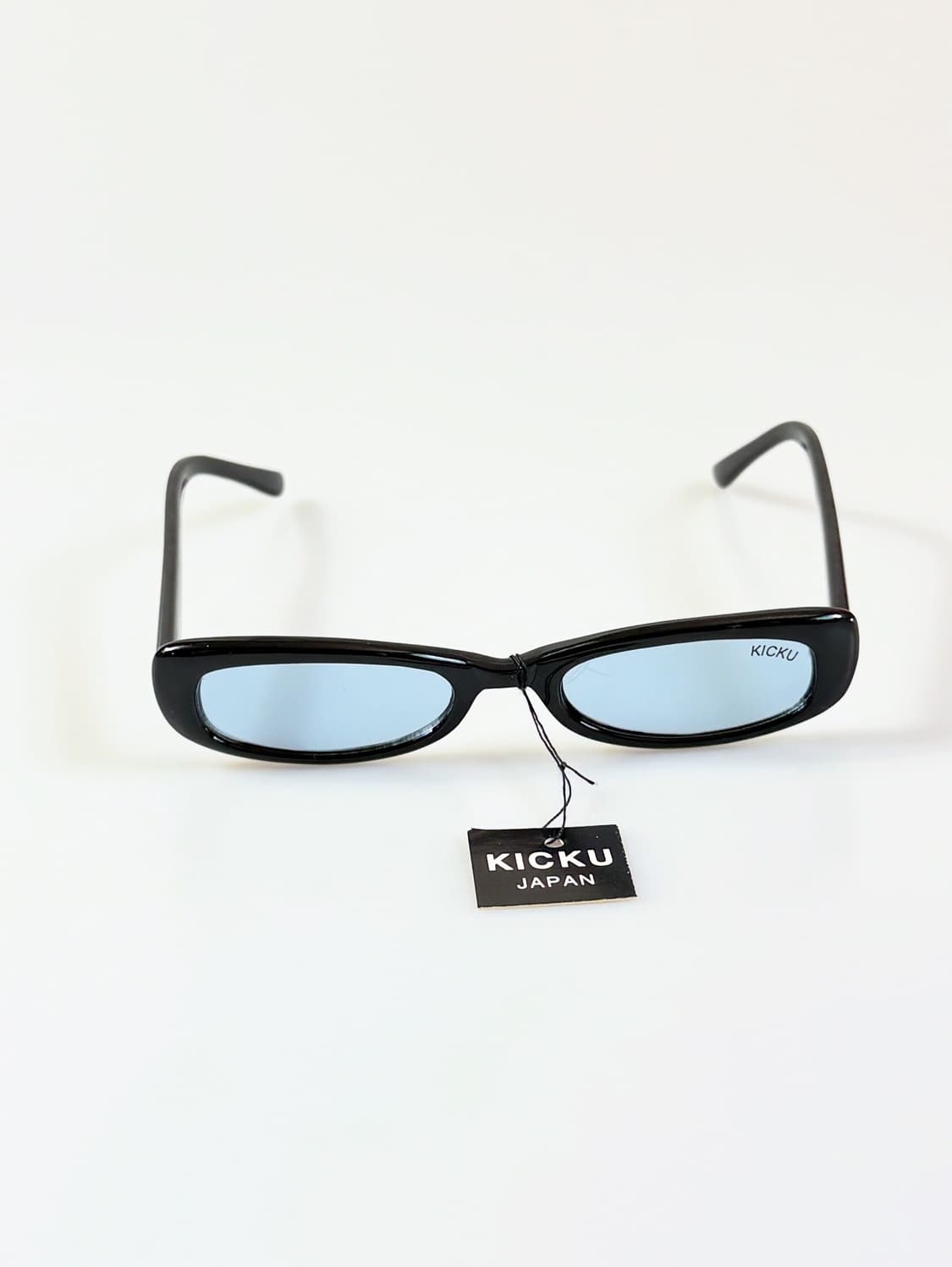 90s KICKU JAPAN 뿔테 캣아이 틴트 빈티지 안경 상품이미지2