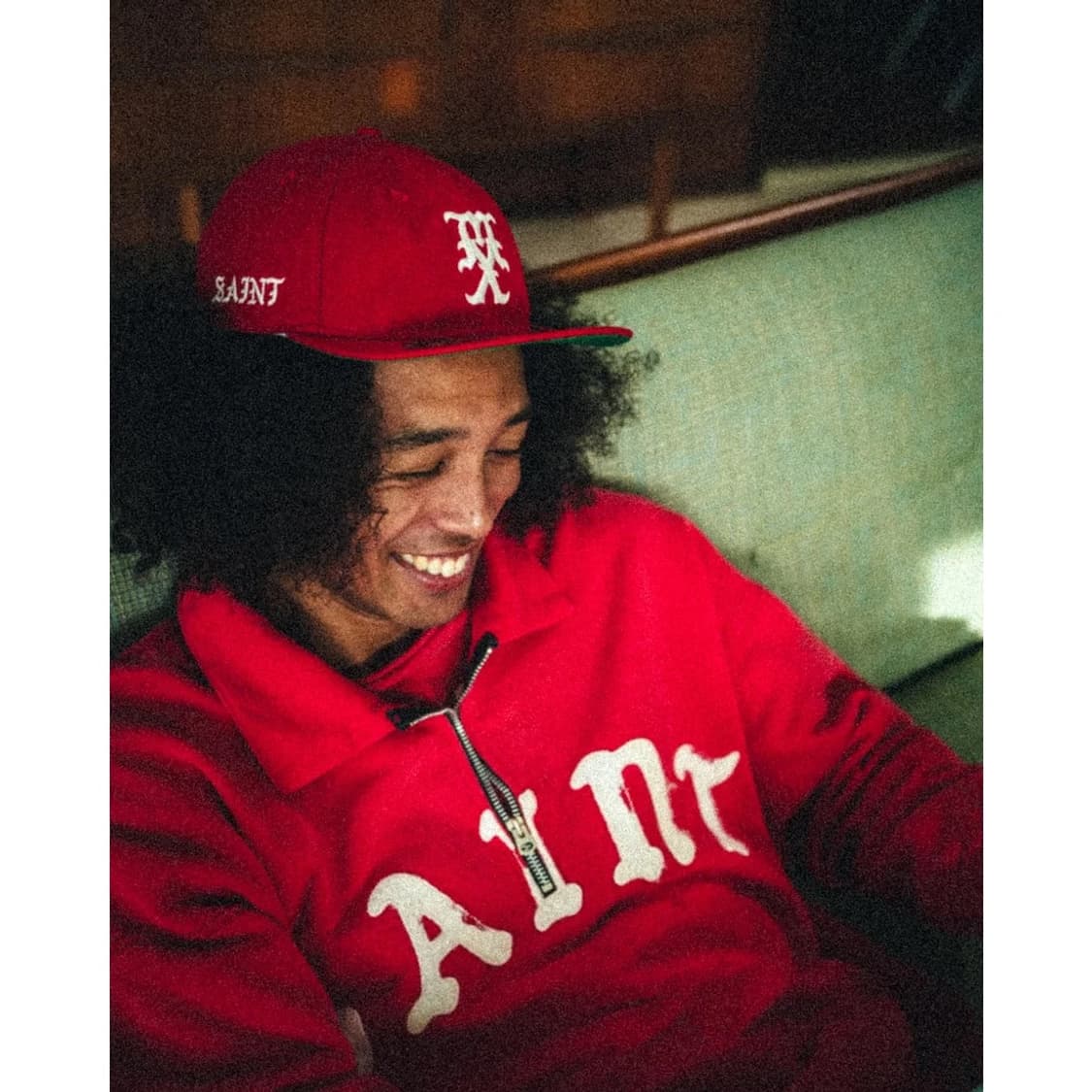 Saint michael new era snap back hat 상품이미지1