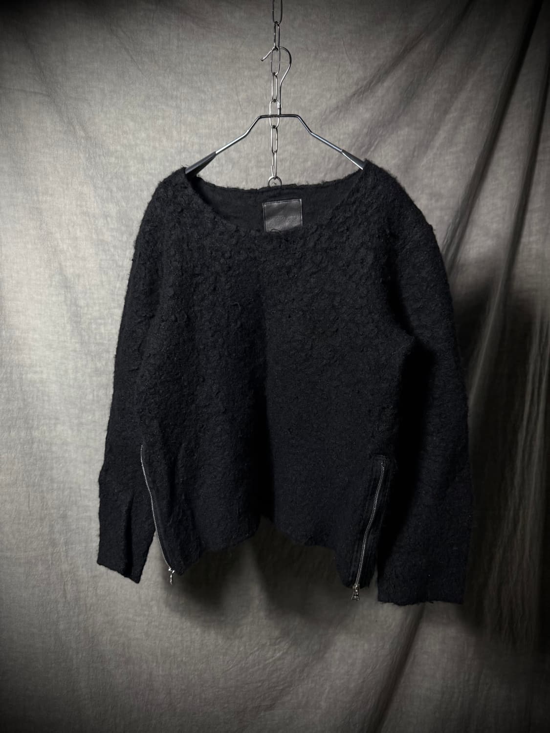 Isamu Katayama Backlash Bouclé Side-Zip  상품이미지3