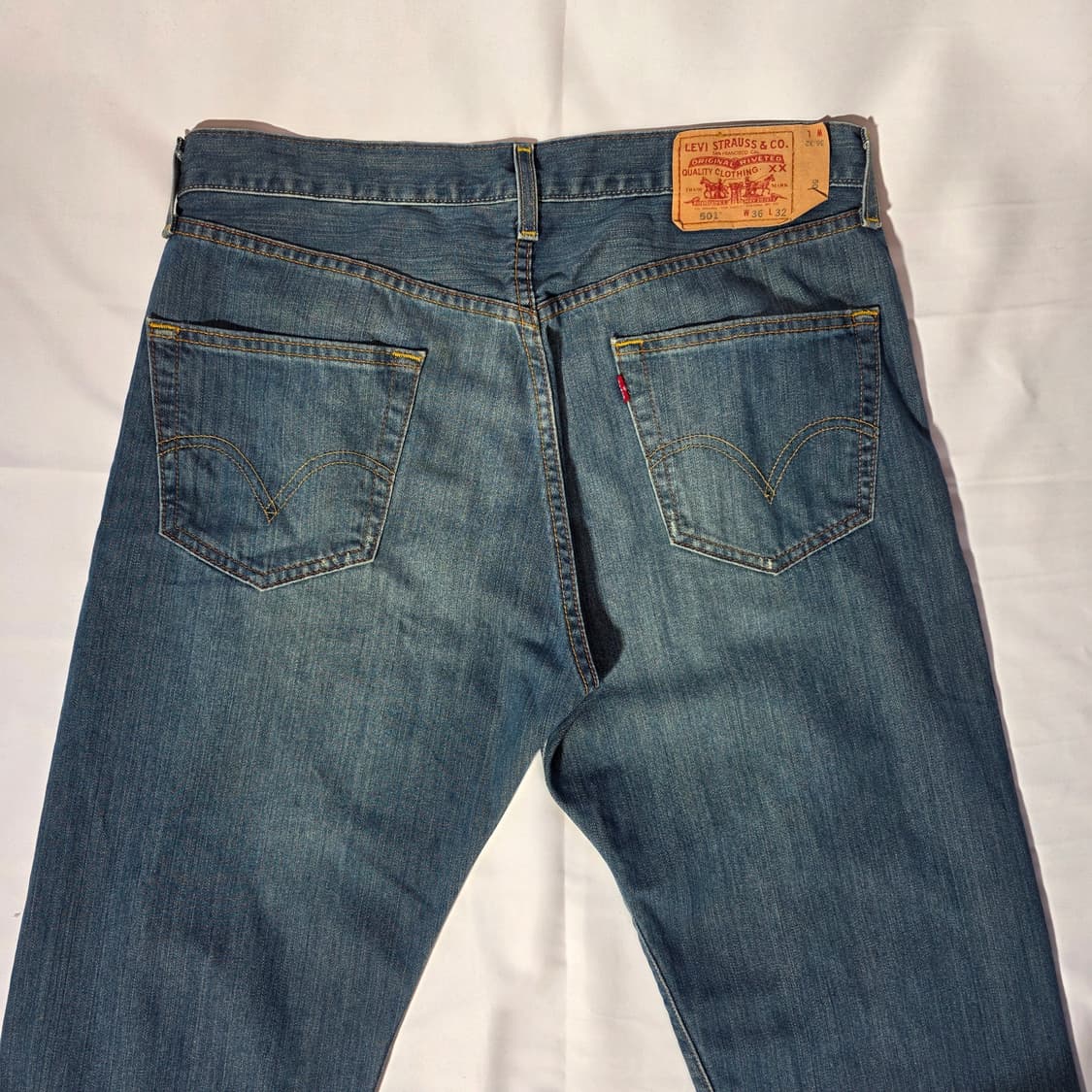 [W36L32]00s 리바이스 LEVIS 501 데님 팬츠 상품이미지8