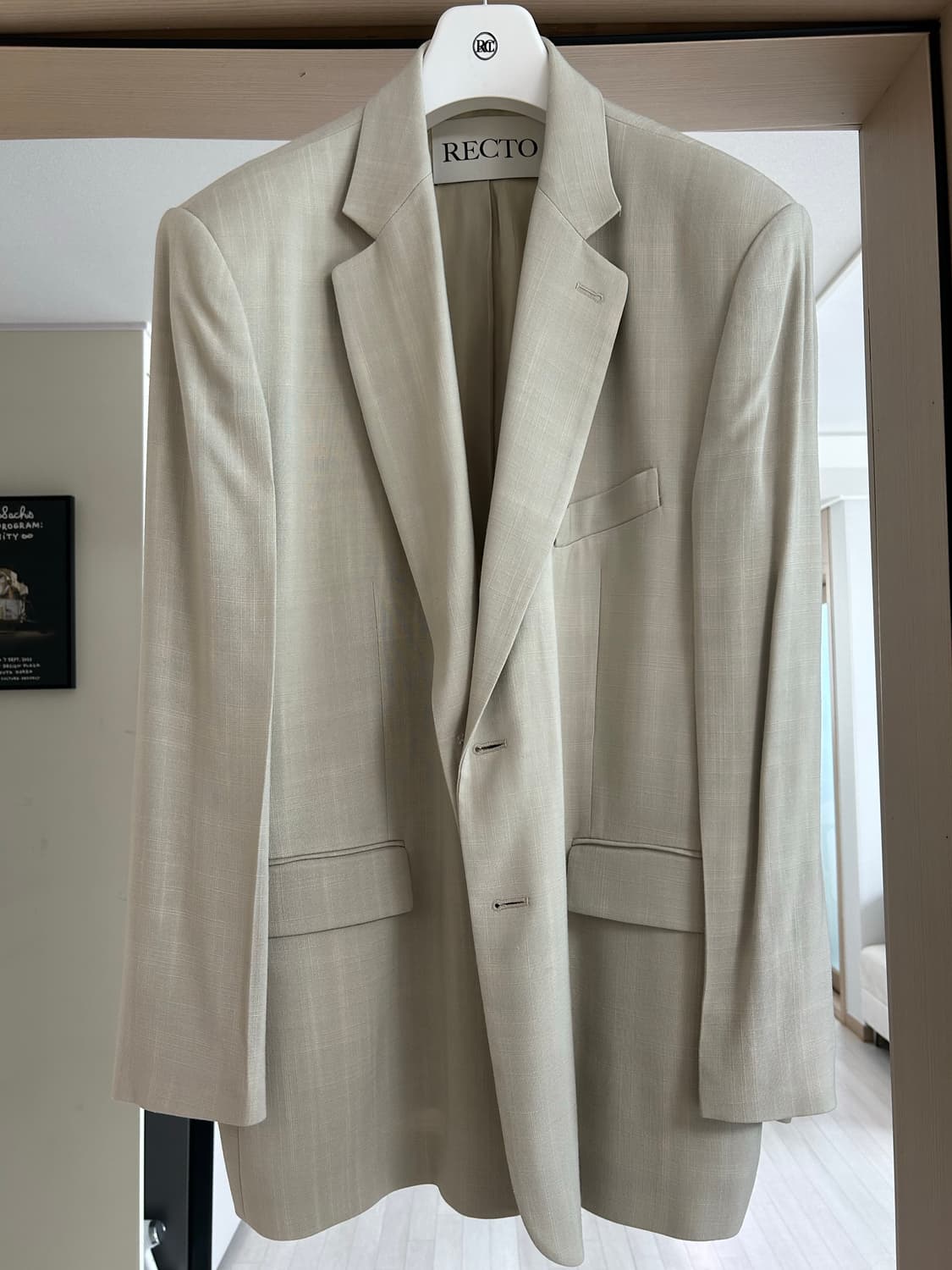 렉토 viscose 80s 자켓 판매 상품이미지1