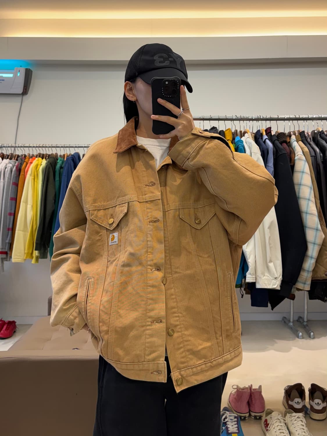 칼하트 J148 BRN 트러커 자켓 상품이미지7