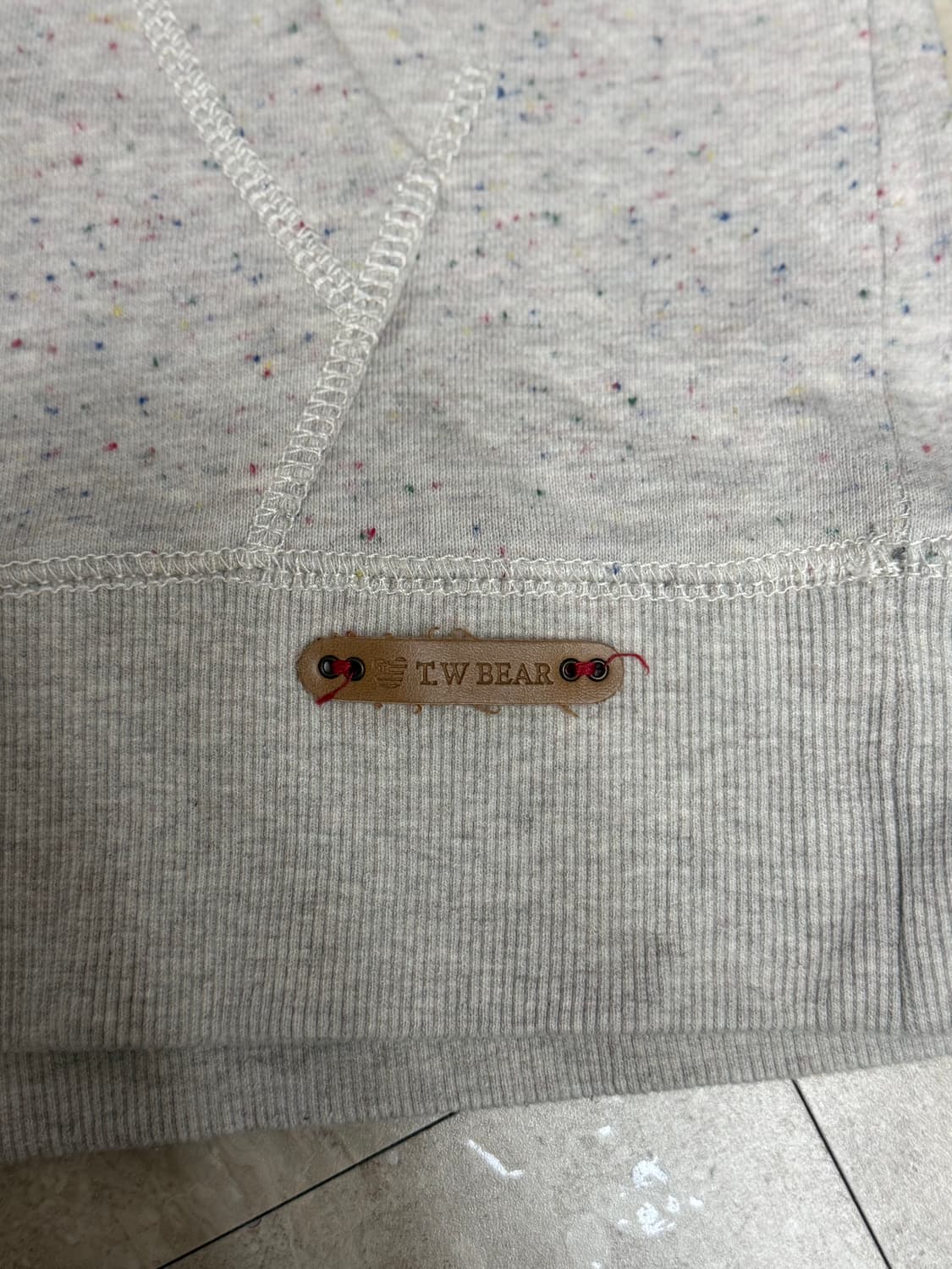 티니위니 후드티 베이지 상품이미지2