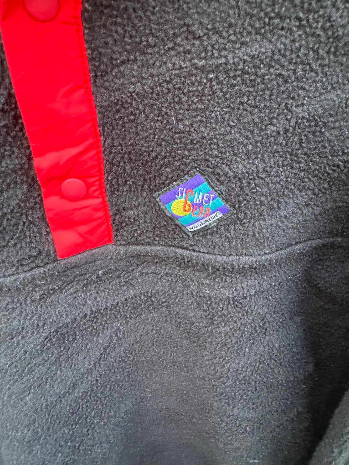 90s 울리치 usa 신칠라 플리스 후리스 포인트 스냅티 상품이미지6