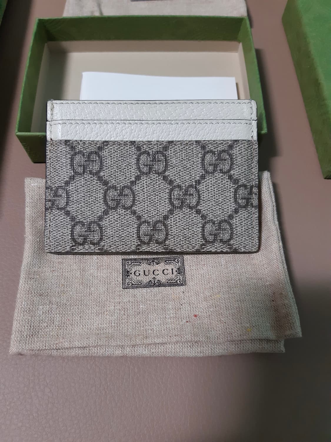 구찌 카드지갑 오피디아 카드홀더 2가지 색상 (새제품) 상품이미지6