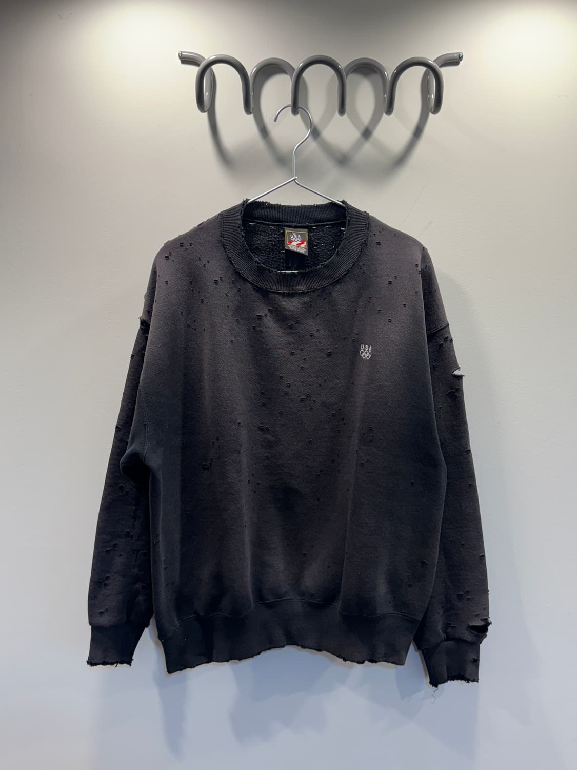 90'S Hard Faded USA Olympic Sweatshirt 상품이미지1