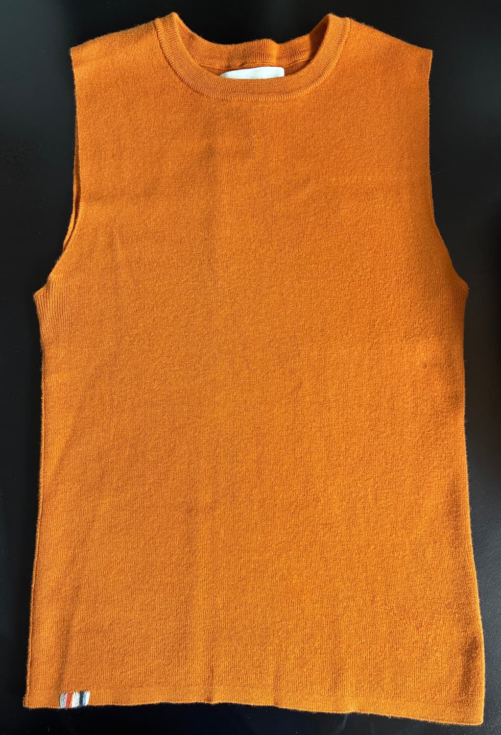 익스트림 캐시미어 니트 슬리브리스 상품이미지3