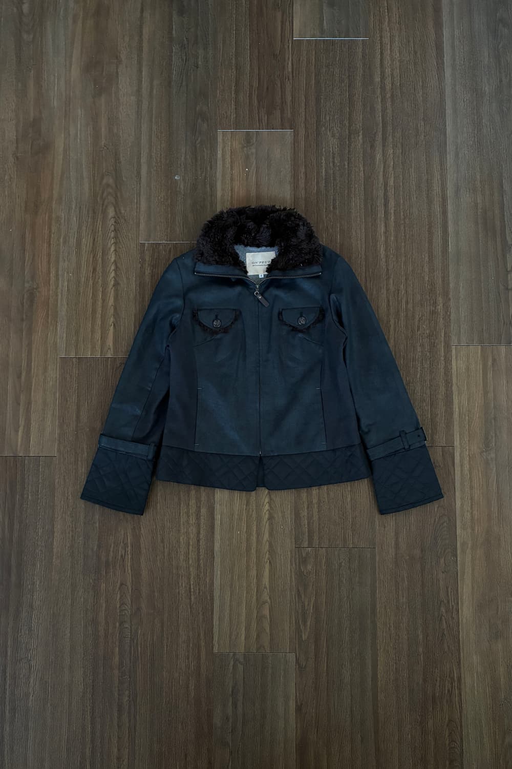 Fur Trimming Jacket 상품이미지3