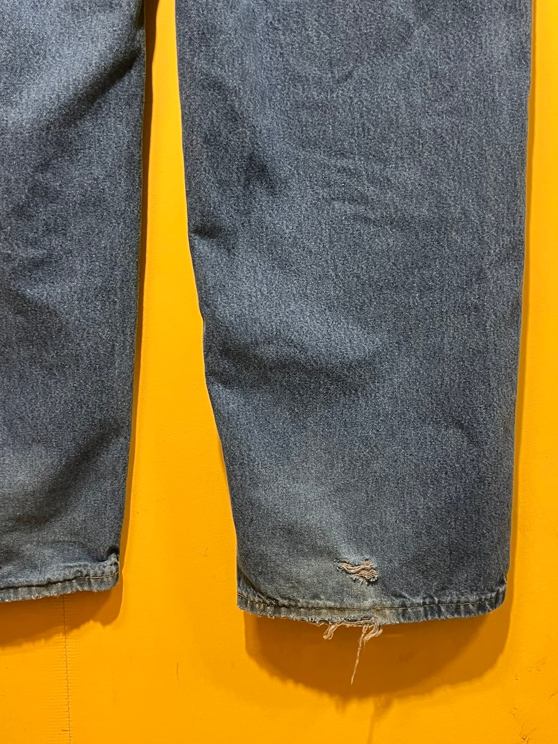 [36x30] 칼하트 B273 DST 데님 더블니 카펜터 워크팬츠 상품이미지9