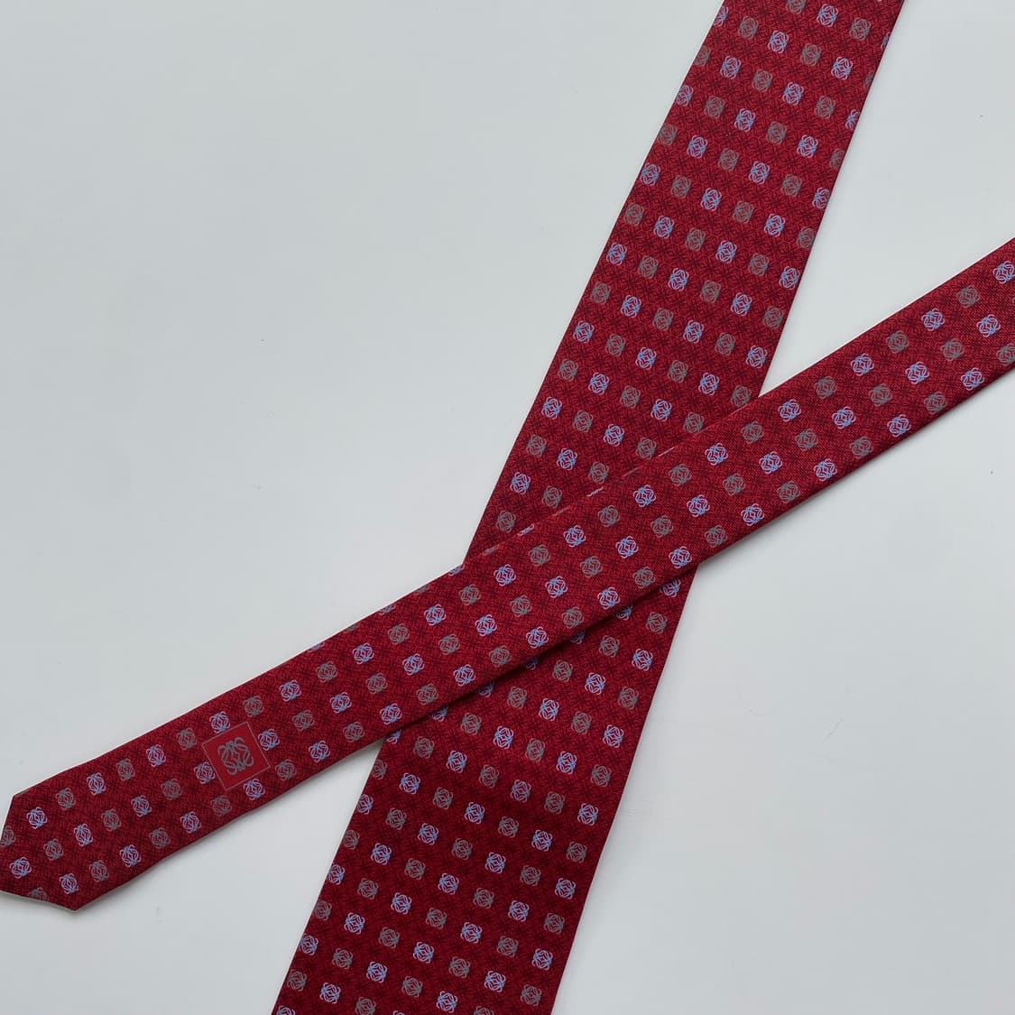 최상급 신형라벨 로에베(LOEWE) 모노그램 정품 명품넥타이 상품이미지4
