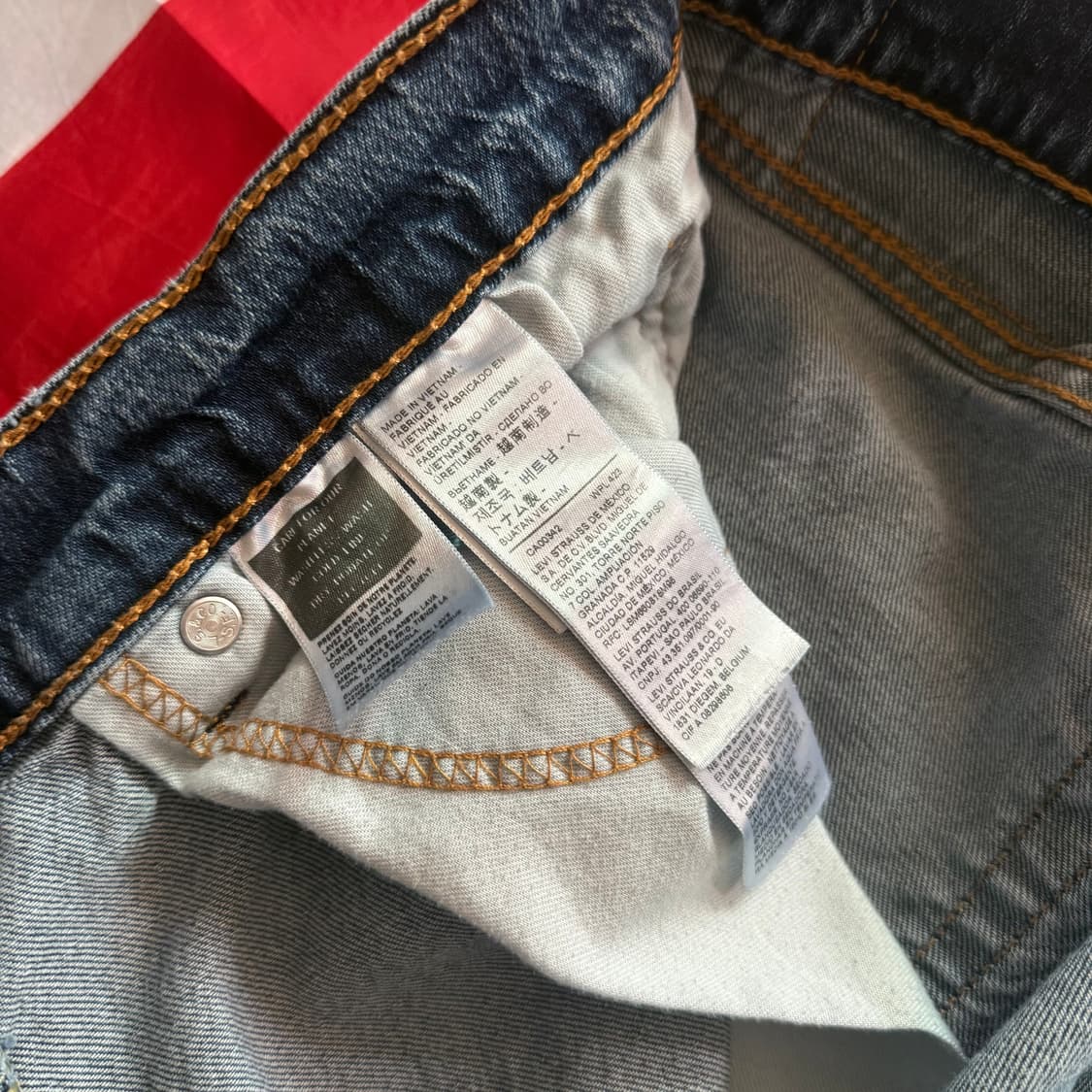 [33] Levi's 리바이스 505 데님 청바지 - 2 상품이미지7