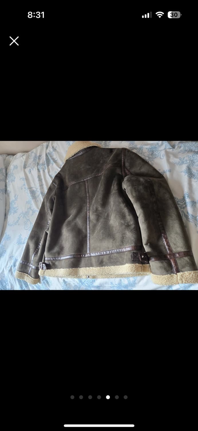 ZARA 무스탕 자켓 XL(44) 상품이미지5
