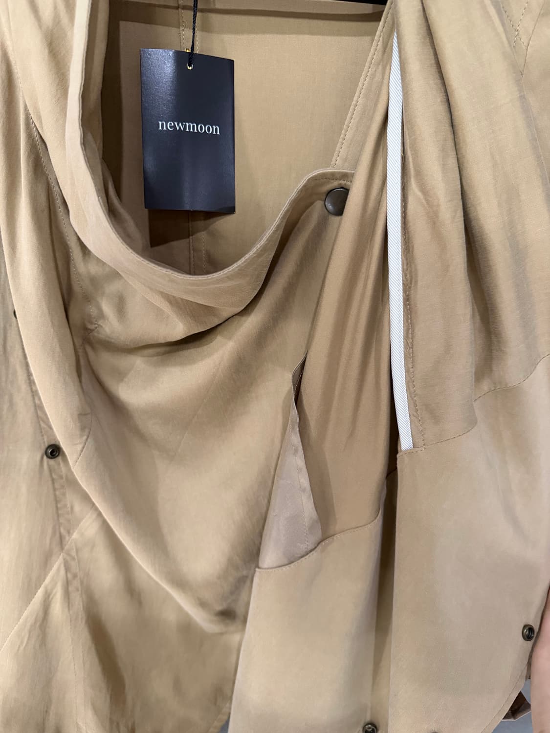 side snap button drape jacket 상품이미지8