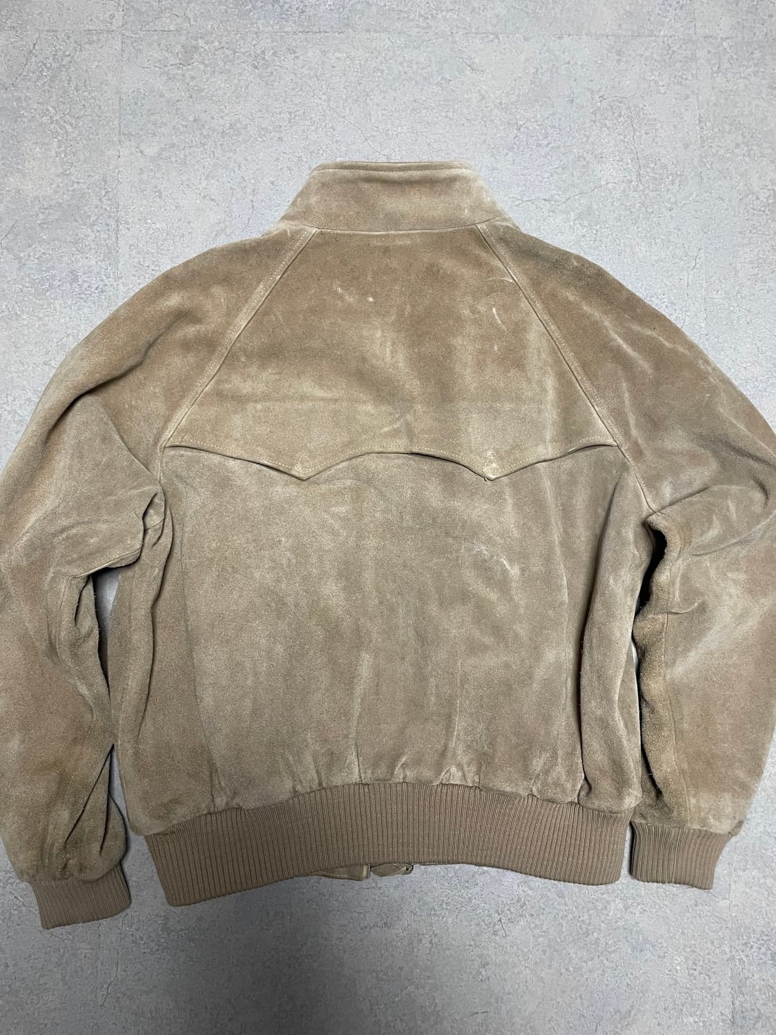 90s 폴로 스웨이드 해링턴 자켓 바라쿠타 G9 상품이미지3