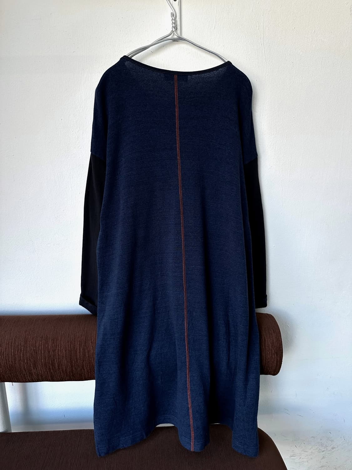 Rework design panel cotton sweat dress t 상품이미지9