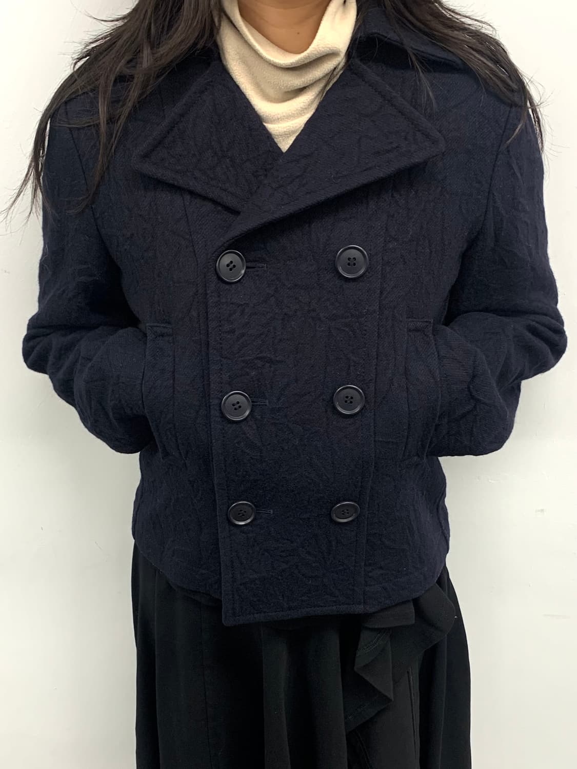 꼼데가르송 트리콧 피코트 m 상품이미지2