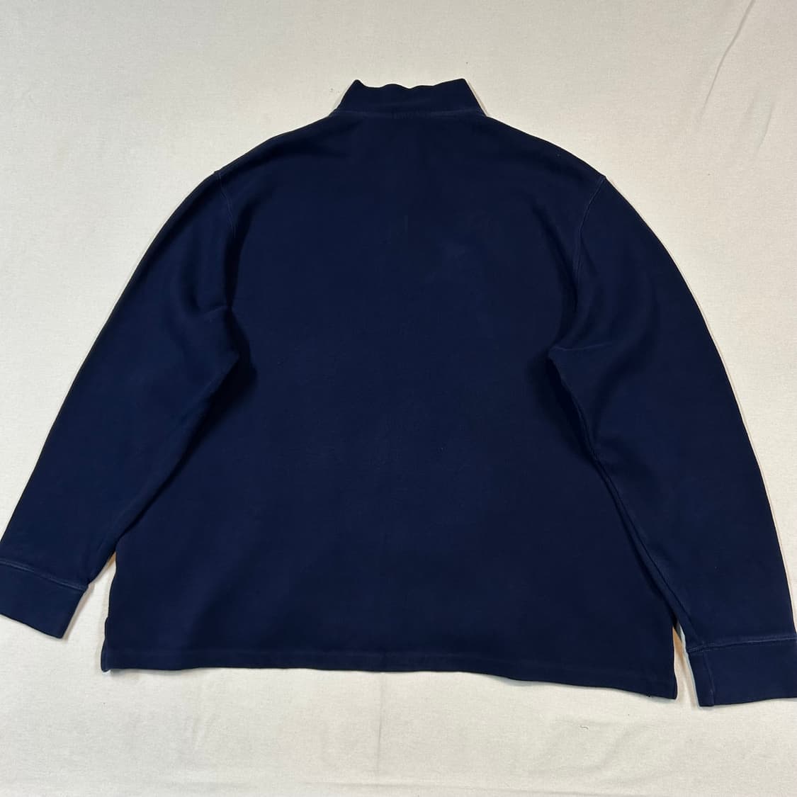 XXL) 폴로 랄프로렌 네이비 반집업 풀오버 코튼 니트 상품이미지6