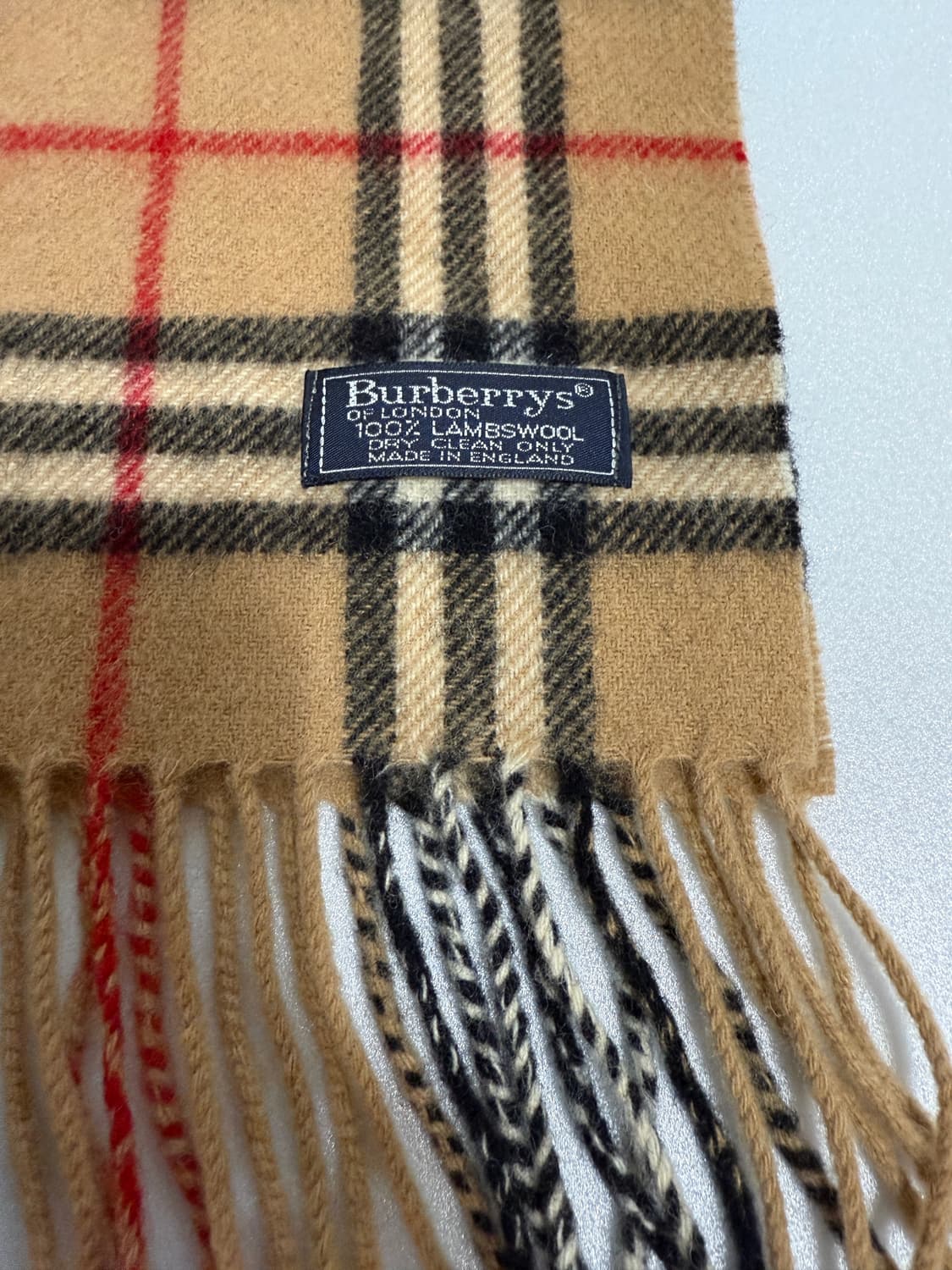 정품)버버리 머플러 상품이미지3