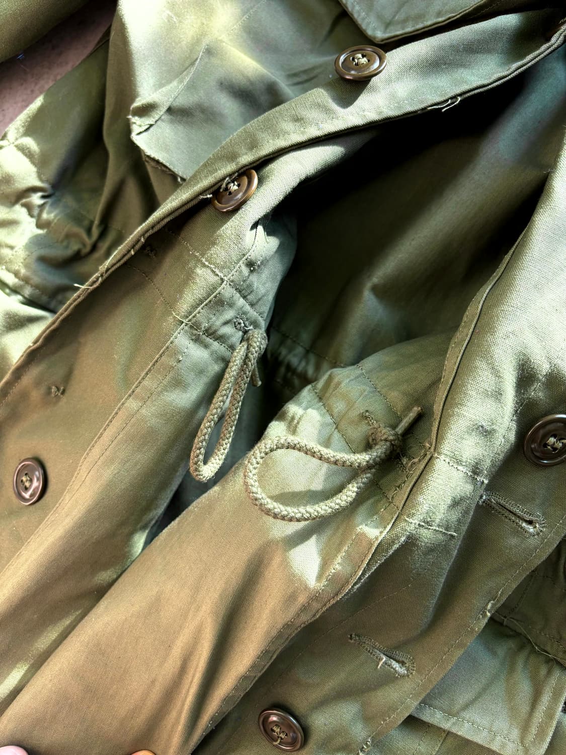 50's 미군 M-50 필드자켓 S-R 데드스탁 상품이미지6