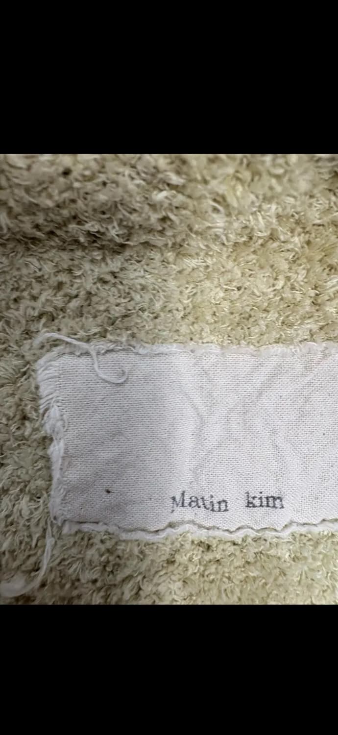 마뗑킴 부클레 크롭 오픈 카라 스웨터 H1327 상품이미지4