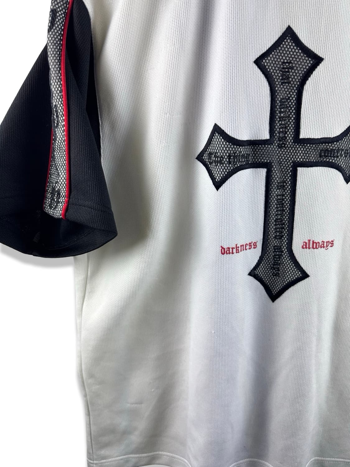 JPN Y2K 크로스 반팔져지2646 상품이미지5