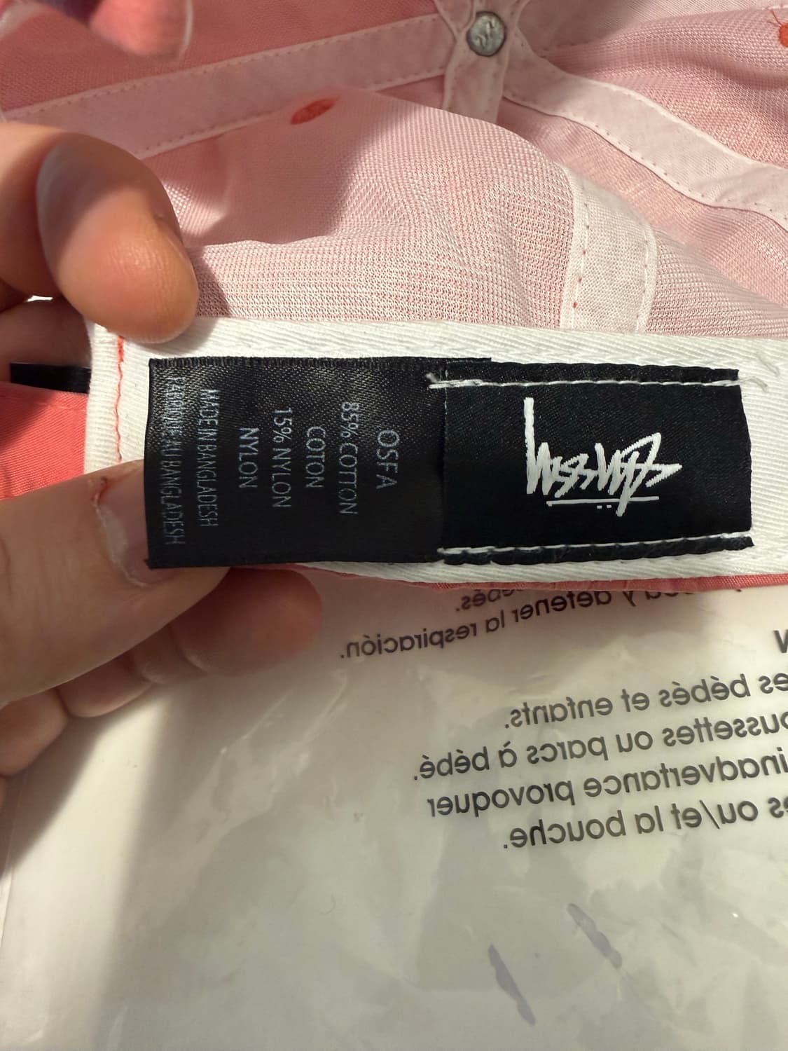 17SS 스투시 S스퀘어 로우프로 캡  상품이미지4