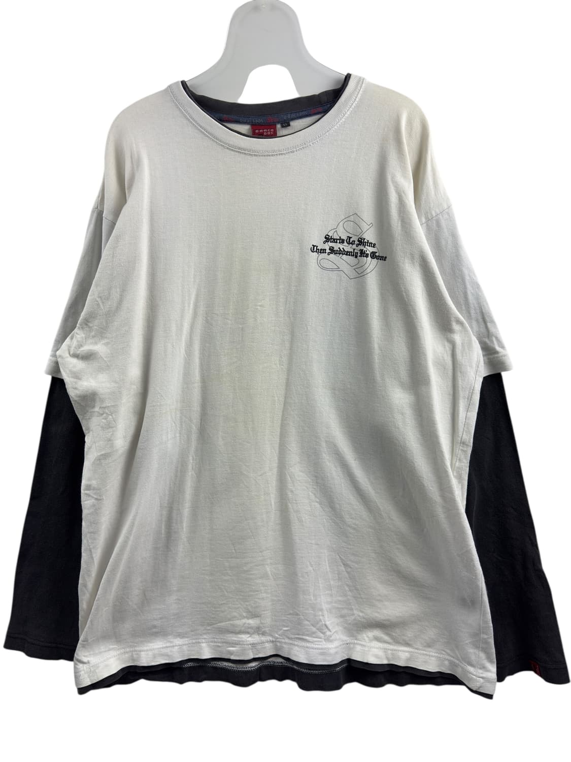 JPN Y2K 레터링 레이어드 롱슬리브1514 상품이미지2