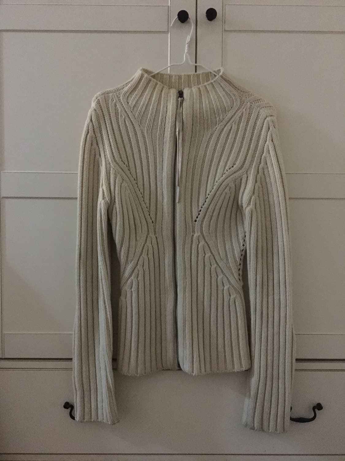 빈티지 니트 집업 상품이미지1