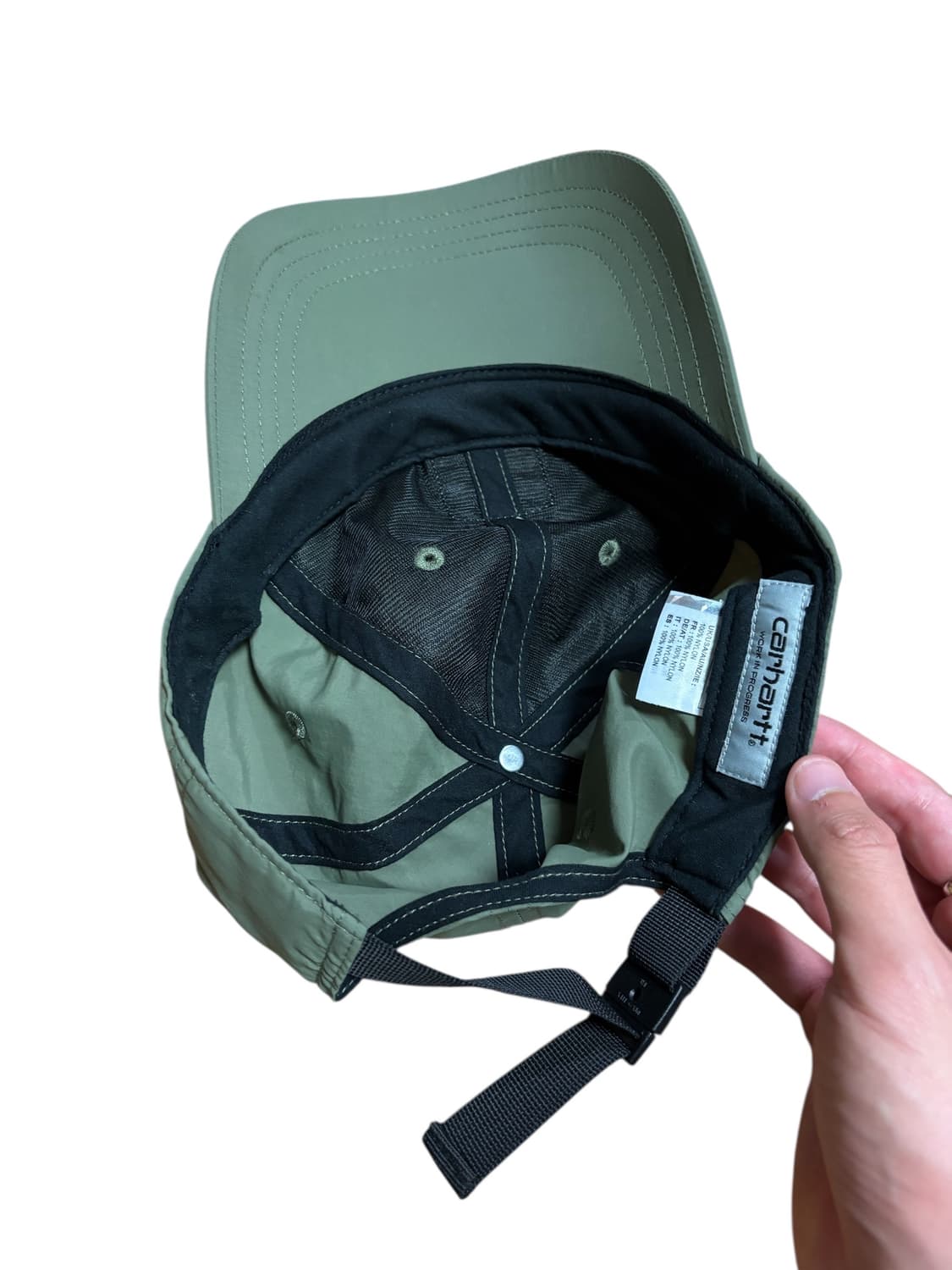 칼하트 wip 카키 볼캡 상품이미지6