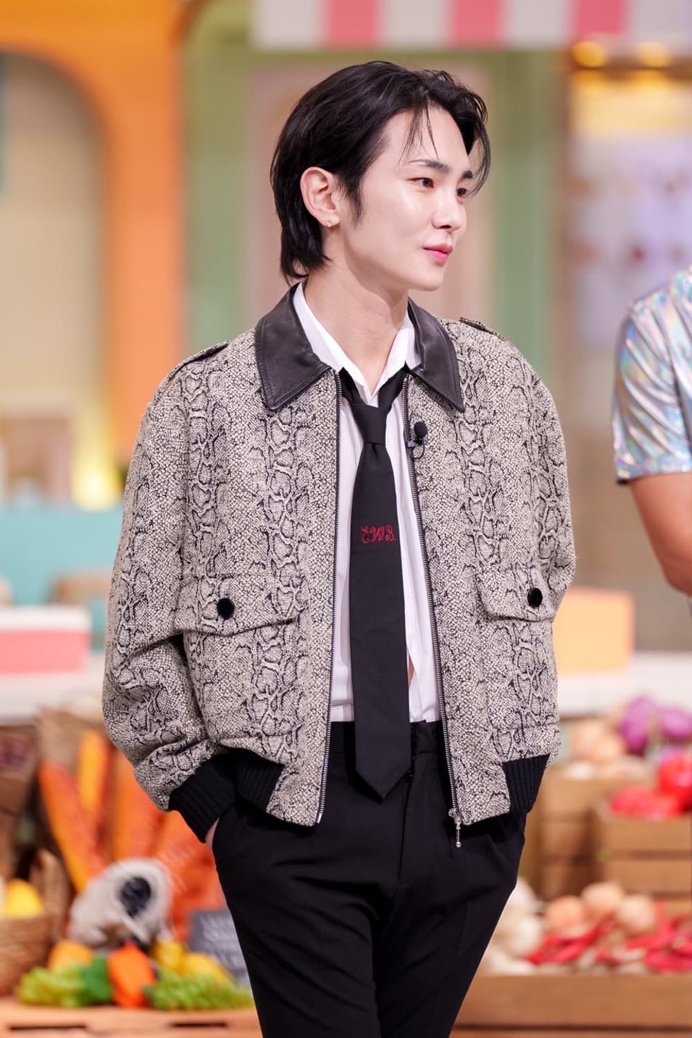 [샤이니 키님 착용] ernest w baker 24ss 파이톤 자켓 상품이미지1