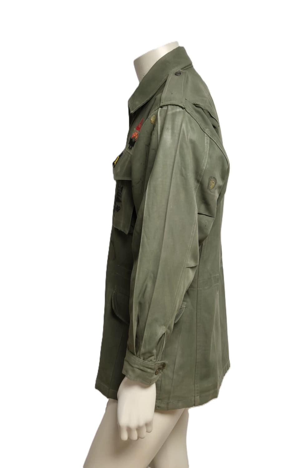 해병대 구형 병장 민무늬 야전상의 전투복 상의 자켓 (M) 상품이미지2