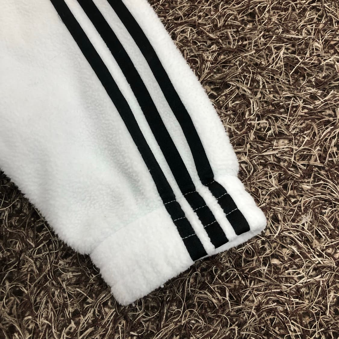 아디다스 화이트 하프집업 파이어버드 플리스 상품이미지3